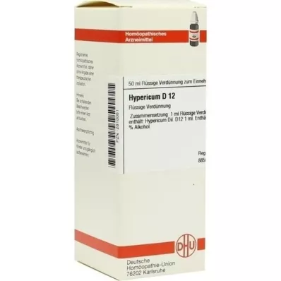 HYPERICUM D 12 Atšķaidījums, 50 ml