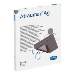 Atrauman Ag 10x10 cm sterilas kompreses, 10 gab