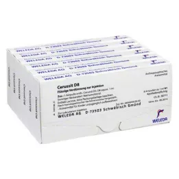 CERUSSIT D 8 ampulas, 48X1 ml