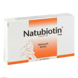 NATUBIOTIN Tabletes, 50 gab