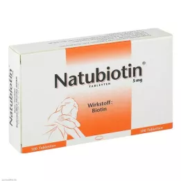 NATUBIOTIN Tabletes, 100 gab