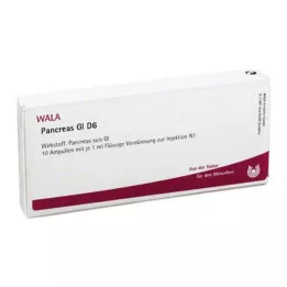 PANCREAS GL D 6 ampulas, 10X1 ml