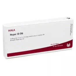 HEPAR GL D 6 ampulas, 10X1 ml