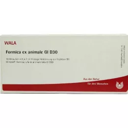 FORMICA EX animale GL D 30 ampulas, 10X1 ml