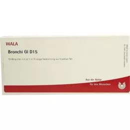 BRONCHI GL D 15 ampulas, 10X1 ml