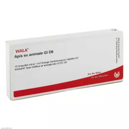 APIS EX animale GL D 6 ampulas, 10X1 ml