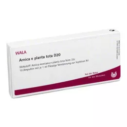 ARNICA E Planta kopā D 20 ampulas, 10X1 ml