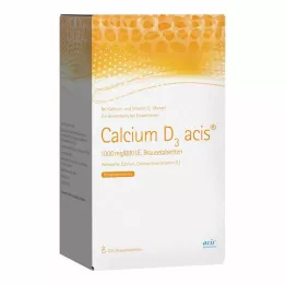CALCIUM D3 acis 1000 mg/880 SV putojošās tabletes, 100 gab
