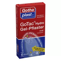 GOTAC Brūču plēve ar gēla spilventiņu, 6 gab