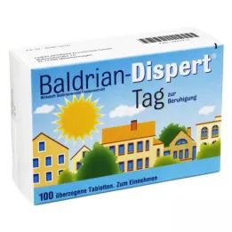 BALDRIAN DISPERT Ar etiķeti pārklātas tabletes, 100 gab