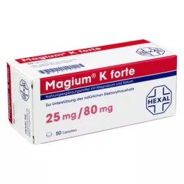 MAGIUM K forte tabletes, 50 gab