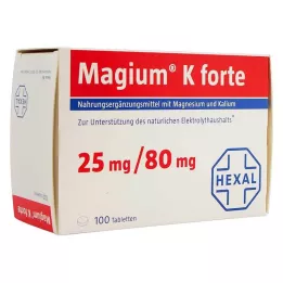 MAGIUM K forte tabletes, 100 gab