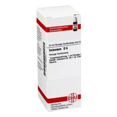 SELENIUM D 6 Atšķaidījums, 20 ml SELENIUM D 6 Atšķaidījums, 20 ml