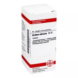 ACIDUM NITRICUM D 12 tabletes, 80 gab