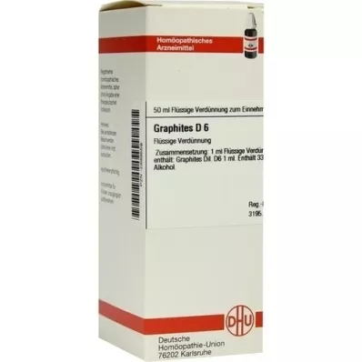 GRAPHITES D 6 Atšķaidījums, 50 ml