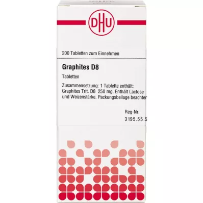 GRAPHITES D 8 tabletes, 200 gab GRAPHITES D 8 tabletes, 200 gab