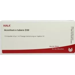 ACONITUM E tubere D 30 ampulas, 10X1 ml