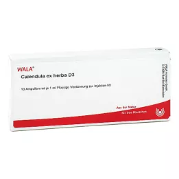 CALENDULA EX Herba D 3 ampulas, 10X1 ml