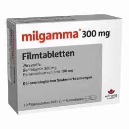 MILGAMMA 300 mg apvalkotās tabletes, 30 gab