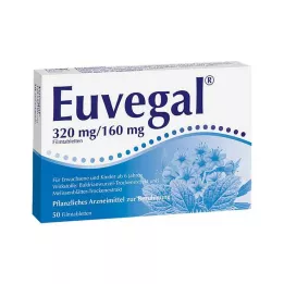 EUVEGAL 320 mg/160 mg apvalkotās tabletes, 50 gab