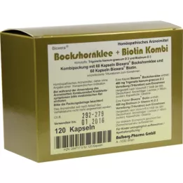 BOCKSHORNKLEE+BIOTIN kombinācijas iepakojums, 120 gab
