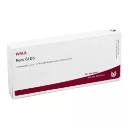 PONS GL D 5 ampulas, 10X1 ml