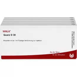 QUARZ D 30 ampulas, 50X1 ml
