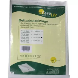 BETTSCHUTZEINLAGE Frotē auduma folija 70x100 cm, 1 gab