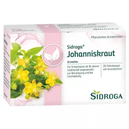 SIDROGA Asinszāles tējas filtra maisiņi, 20X1,75 g