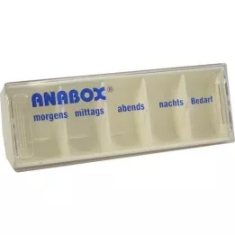 ANABOX Dienas kaste balta, 1 gab