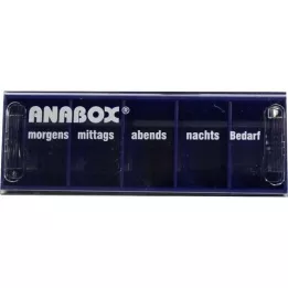 ANABOX Dienas kaste zila, 1 gab