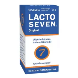 LACTO SEVEN Tabletes, 50 gab
