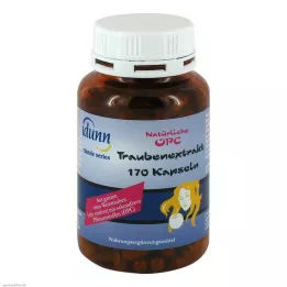 TRAUBENKERNEXTRAKT OPC Kapsulas, 170 gab