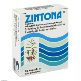 ZINTONA kapsulas, 20 gab