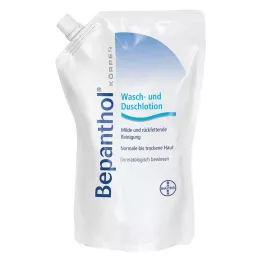 BEPANTHOL Mazgāšanas un dušas losjona uzpildes iepakojums, 800 ml