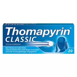 THOMAPYRIN CLASSIC Pretsāpju līdzekļi, 20 gab