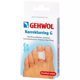 GEHWOL Polimēra gēla korekcijas gredzens G, 3 gab