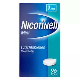 NICOTINELL Pastilas 1 mg Mint, 96 gab