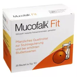 MUCOFALK Fit Gran suspensijas pagatavošanai iekšķīgai lietošanai, 20 gab