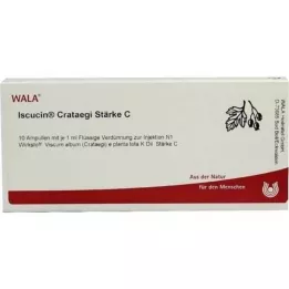 ISCUCIN crataegi Strength C Ampulas, 10X1 ml