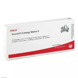 ISCUCIN crataegi Strength E Ampulas, 10X1 ml
