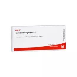 ISCUCIN crataegi Strength G ampulas, 10X1 ml
