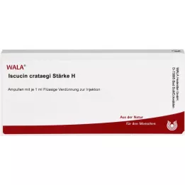 ISCUCIN crataegi Strength H ampulas, 10X1 ml
