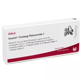 ISCUCIN crataegi potences sērijas I ampulas, 10X1 ml