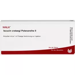 ISCUCIN crataegi potences sērijas II ampulas, 10X1 ml