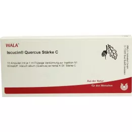 ISCUCIN quercus Strength C Ampulas, 10X1 ml