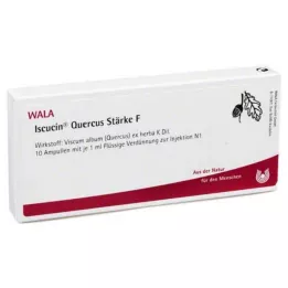 ISCUCIN quercus Strength F ampulas, 10X1 ml