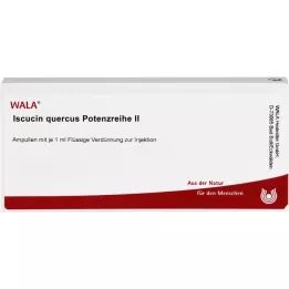 ISCUCIN quercus potences sērijas II ampulas, 10X1 ml