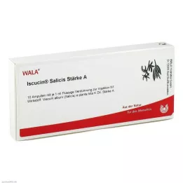 ISCUCIN salicis Strength A Ampulas, 10X1 ml
