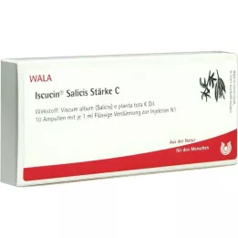 ISCUCIN salicis Strength C Ampulas, 10X1 ml